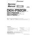 PIONEER DEH-P9250ES Manual de Servicio