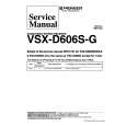PIONEER VSXD606SG Manual de Servicio