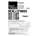 PIONEER RX1180 Manual de Servicio