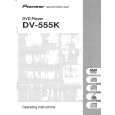 PIONEER DV555K Manual de Usuario