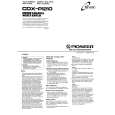 PIONEER CDXP1210 Manual de Usuario