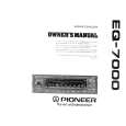 PIONEER EQ7000 Manual de Usuario