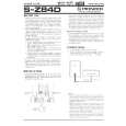 PIONEER SZ84D Manual de Usuario