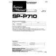 PIONEER SPP710 Manual de Servicio