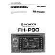 PIONEER FHP90 Manual de Usuario