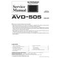 PIONEER AVD505 Manual de Servicio
