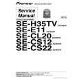PIONEER SE-CS12/XCN/EW Manual de Servicio