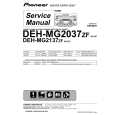 PIONEER DEHMG2037ZF Manual de Servicio