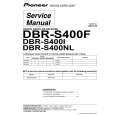 PIONEER DBRS400NL Manual de Servicio