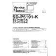 PIONEER SDP5193K Manual de Servicio