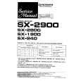 PIONEER SX-2900 Manual de Servicio