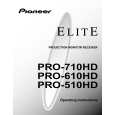 PIONEER PRO-710HD/KUXC/CA Manual de Usuario