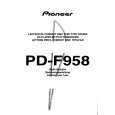 PIONEER PDF958 Manual de Usuario