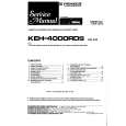 PIONEER KEH6000RDS Manual de Servicio