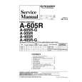 PIONEER A605R/G Manual de Servicio