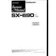 PIONEER SX690 Manual de Servicio