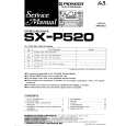PIONEER SXP520 Manual de Servicio