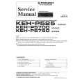 PIONEER KEHP5700 X1IN/UC Manual de Servicio