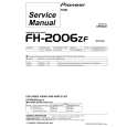 PIONEER FH2006ZF Manual de Servicio