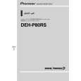 PIONEER DEHP80RS Manual de Usuario
