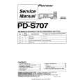PIONEER PDS707 Manual de Servicio