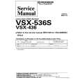 PIONEER VSX436 Manual de Servicio