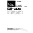 PIONEER SX225 Manual de Servicio