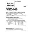 PIONEER VSX406 Manual de Servicio