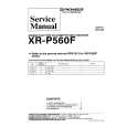 PIONEER XR560F Manual de Servicio