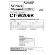 PIONEER CT-W205R Manual de Servicio