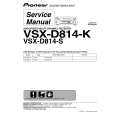 PIONEER VSXD814K/S Manual de Servicio