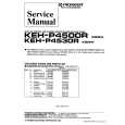 PIONEER KEHP4500R X1IN/EW Manual de Servicio