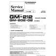 PIONEER GM20202 X1H/EW Manual de Servicio