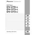 PIONEER DV373K Manual de Usuario