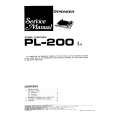 PIONEER PL300 Manual de Servicio
