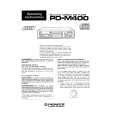 PIONEER PD-M400 Manual de Usuario