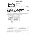 PIONEER GEXP7000TV/TVP Manual de Servicio