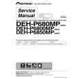 PIONEER DEH-P680MPUC Manual de Servicio