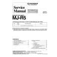 PIONEER MJR5 Manual de Servicio