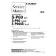 PIONEER SP60 XJ/NC Manual de Servicio
