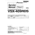 PIONEER VSX409RDS Manual de Servicio