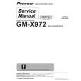 PIONEER GM-X972/XR/UC Manual de Servicio