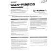 PIONEER CDXP1220 Manual de Usuario