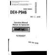 PIONEER DEH-P946 Manual de Usuario