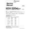 PIONEER KEH2296ZT Manual de Servicio
