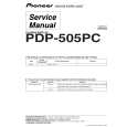 PIONEER PDP-505PC Manual de Servicio