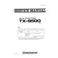 PIONEER TX9500 Manual de Servicio