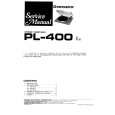 PIONEER PL-400X Manual de Servicio