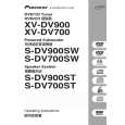 PIONEER XV-DV700 Manual de Usuario