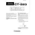 PIONEER CT-223 Manual de Usuario